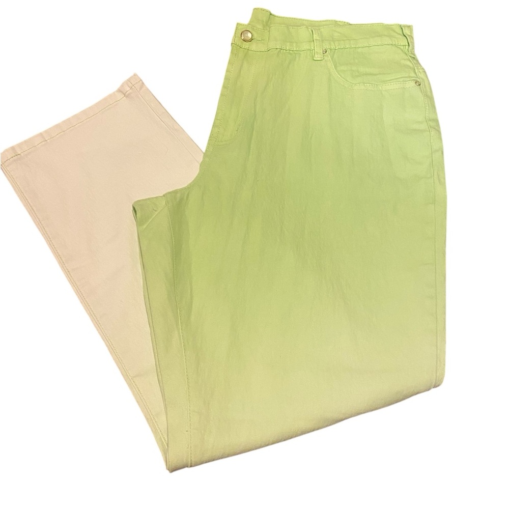 DG2 by Diane Gilman Lime Green Jeans
New
Size 18W